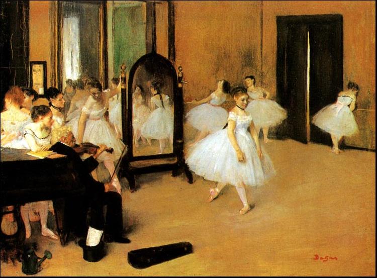 Edgar Degas Dance Class